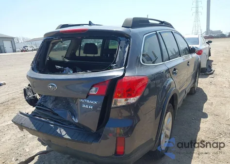 2013 Subaru Outback 3.6R Limited from USA, damaged, VIN 4S4BRDPC6D2272919